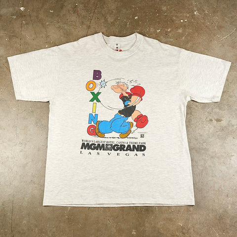 MGM Grand Popeye Boxing 1993 T-Shirt