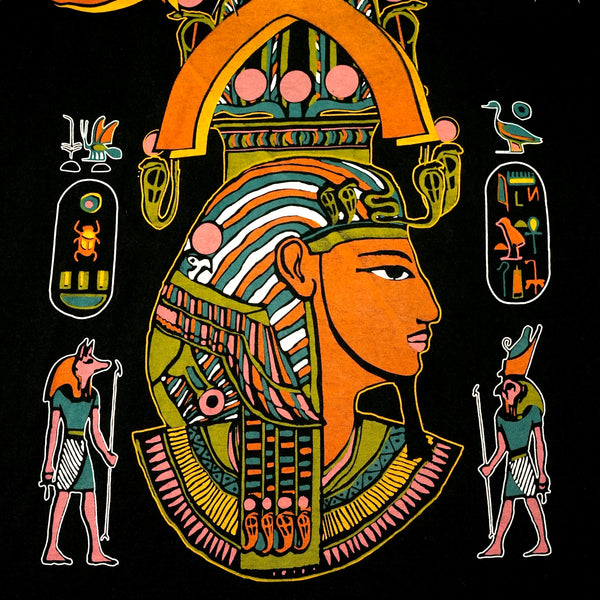 Luxor All Over Pharaoh Print 90's T-Shirt