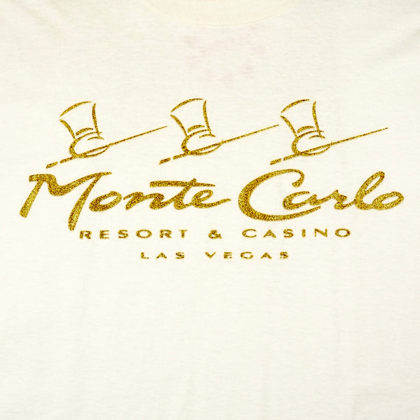 Monte Carlo Gold Sparkle 00's T-Shirt