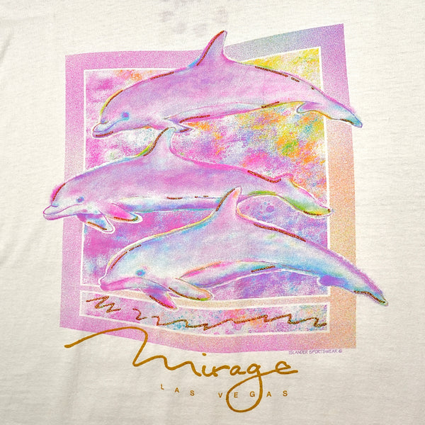Mirage Pink Dolphins w/Glitter 90's T-Shirt