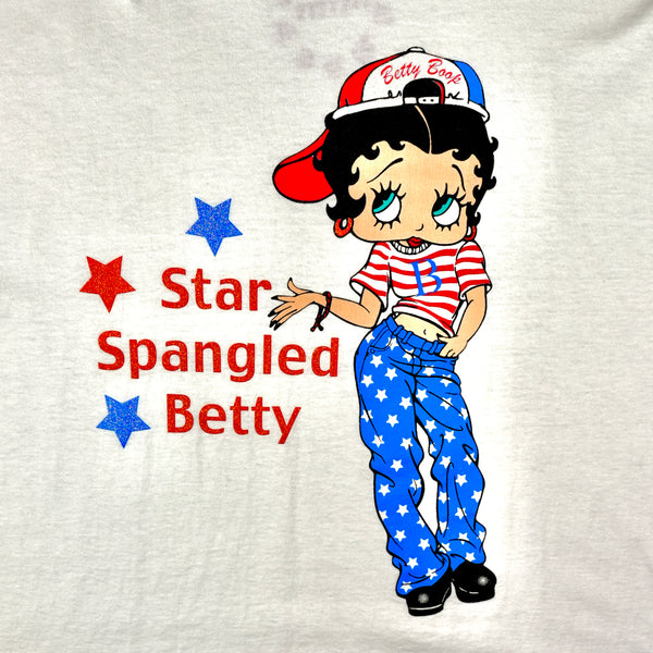 Betty Boop Backwards Hat 90's T-Shirt