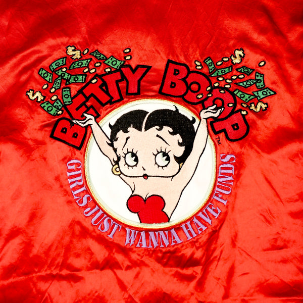 Betty Boop 'Girls Just Wanna Have Funds' 90's Track Jacket