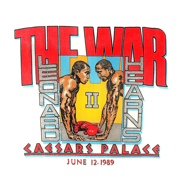 Caesars Palace Leonard vs Hearns Boxing 1989 T-Shirt