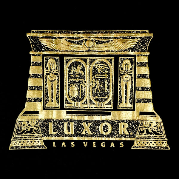 Luxor Gold Puff Print 90's T-Shirt