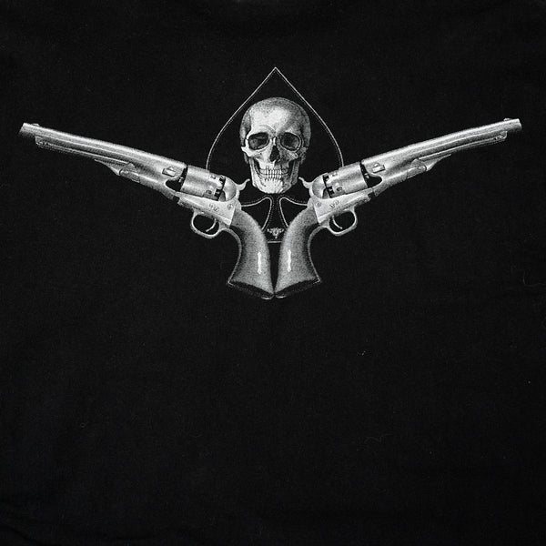 Skeleton and Guns 90's Long Sleeve T-Shirt
