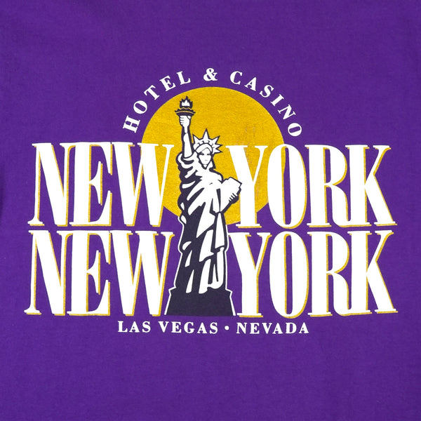 New York New York w/Gold Glitter 00's T-Shirt