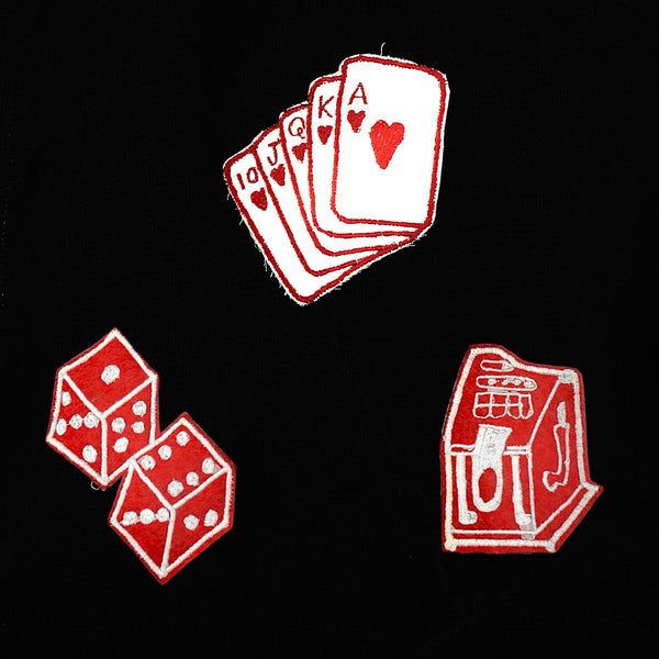 Metallic Dealer Vest w/Patches