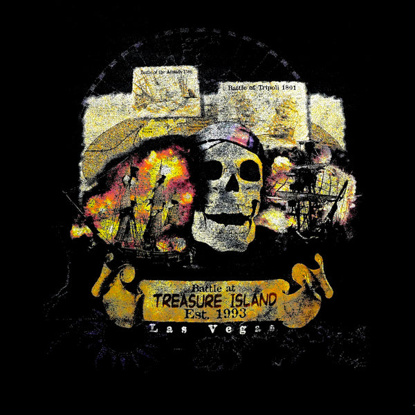 Treasure Island Pirate 1993 Cutoff Tank Top