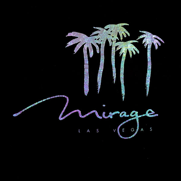 Mirage Trees in Blue Metallic 00's T-Shirt