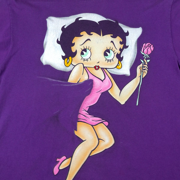 Betty Boop MGM Pillow in Bed 90's T-Shirt